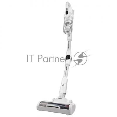 Пылесос вертикальный Polaris IQ Home PVCS 4070 белый, питание от аккумулятора, 200 Вт, уборка влажная/сухая, пылесборник 0.3 л, работа от АКБ max 80 мин.