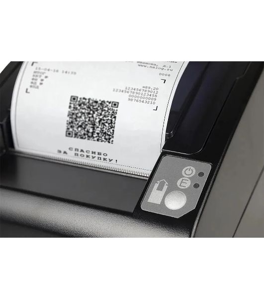Онлайн-касса стационарная Атол 50319 FPrint-22ПТК черный, 200 мм/сек, без ФН