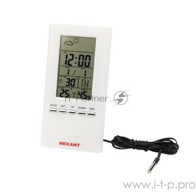 Метеостанция комнатно-уличная Rexant S3331SC с проводным датчиком