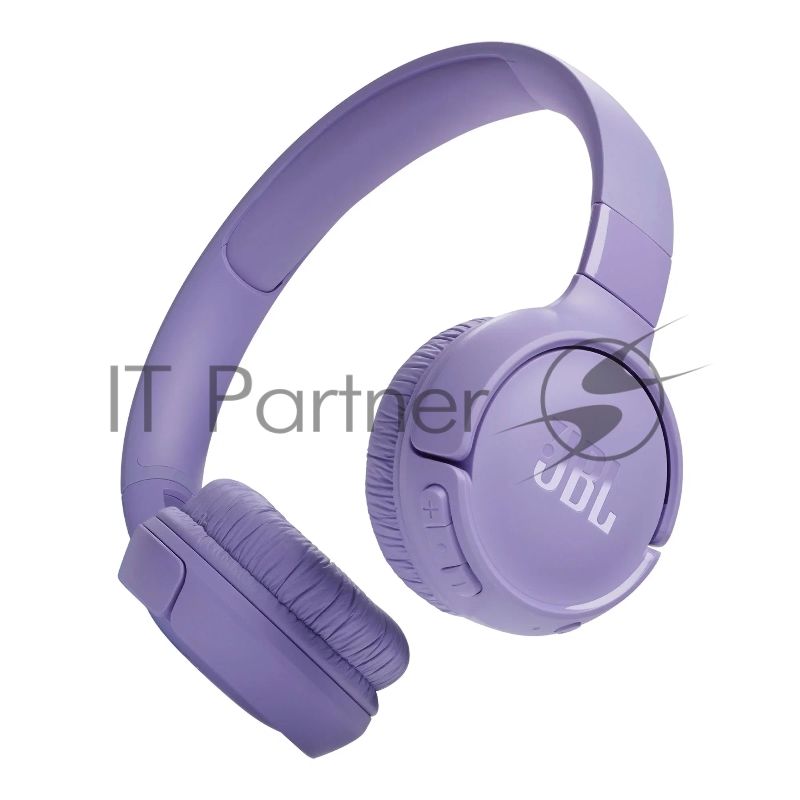 Беспроводные наушники JBL Tune 520BT фиолетовый, накладные, Bluetooth, быстрая зарядка, складная конструкция