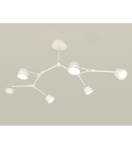 Светильник Ambrella light XB9055201/6 SWH/FR белый песок/белый матовый GX53 (C9055, N8433)