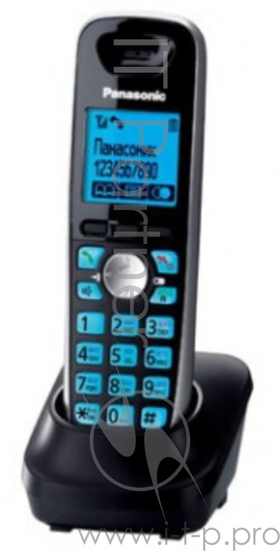 Телефон Panasonic KX-TGA681RUB (черный) дополнительная трубка (для KX-TGA68xx)