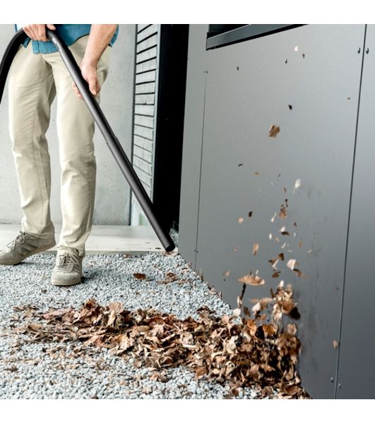 Строительный пылесос Karcher WD 2 Plus S V-15/4/18 желтый, 1000 Вт, уборка сухая/сбор воды, пылесборник мешок/контейнер, 15 л