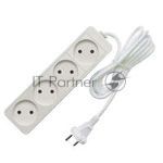 Удлинитель 4х3 м без заземл. 10А IP20 2.2 кВт Союз 481S-1403