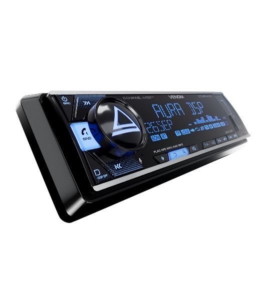 Автомагнитола AURA VENOM-D641DSP, 1 DIN, Bluetooth, USB Type-A, AUX, пульт ДУ