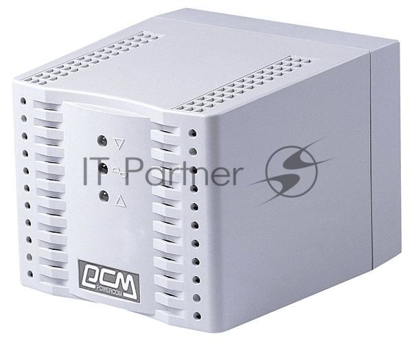 Стабилизатор напряжения Powercom TCA-1200 600Вт 1200ВА белый