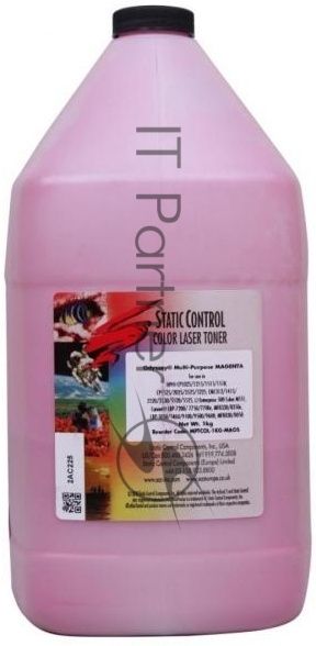 Тонер для принтера Static Control Oki C3300N/5500 OKIUNIV-1KG-MA пурпурный (флакон 1000гр)