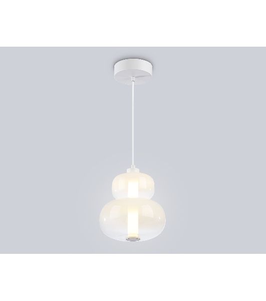Подвесной светодиодный светильник Ambrella light LH11051 WH/FR белый/белый матовый 12W 3000K D230*265