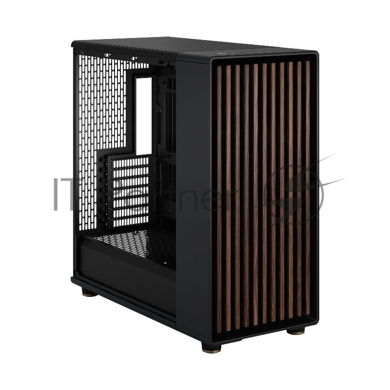 Корпус ПК без блока питания Fractal Design North XL RC Charcoal TG Dark, Full-Tower, 3x140mm, 2xUSB-A 3.0 + 1xUSB 3.2 Type-C, ATX, mATX, mITX черный