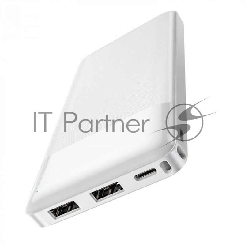 Портативный аккумулятор HOCO J72 Easy travel, 2.0A, 10000mAh, белый