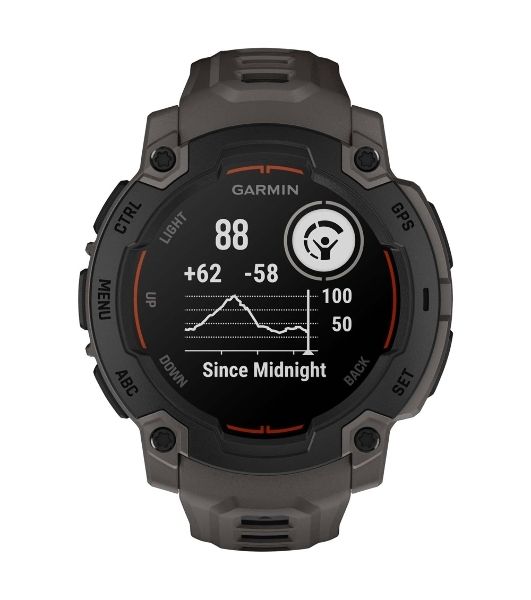 Умные часы Garmin Instinct E 45mm, 0.9" MIP, ANT+ Bluetooth, серый