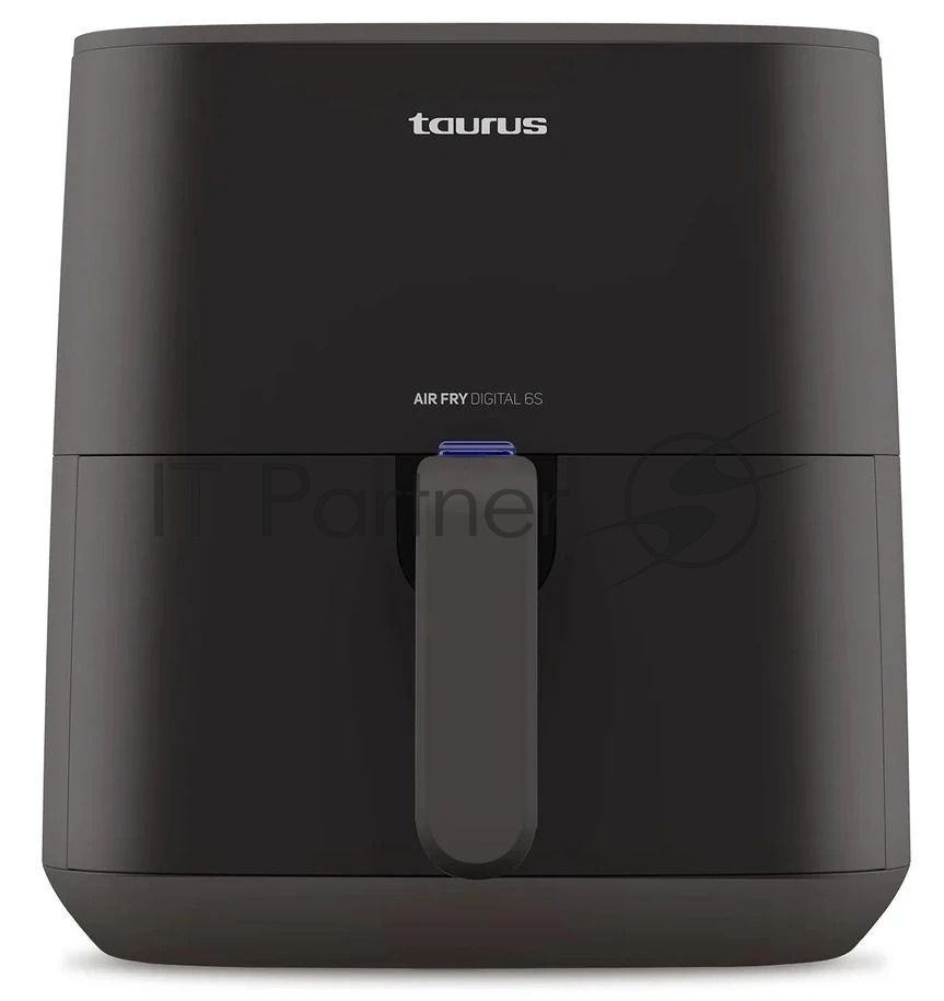 Аэрофритюрница Taurus Air fry digital 6S чёрный, 1700 Вт, 5.5 л, 1.2 кг, съёмная чаша, антипригарное покрытие, таймер