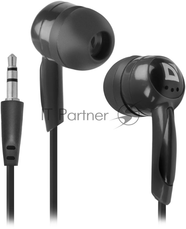 Наушники Defender Basic 604 вставки черный