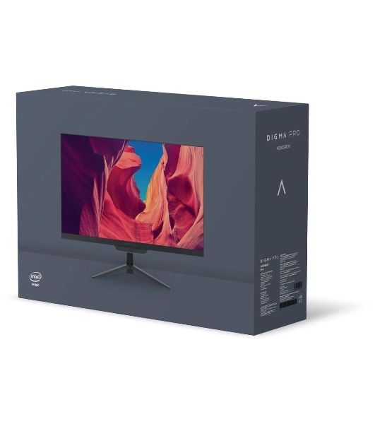 Моноблок Digma Pro Base 23.8" Full HD i3 12100 (3.3) 16Gb SSD512Gb UHDG 730 Windows 11 Pro GbitEth WiFi BT 90W клавиатура мышь Cam черный 1920x1080