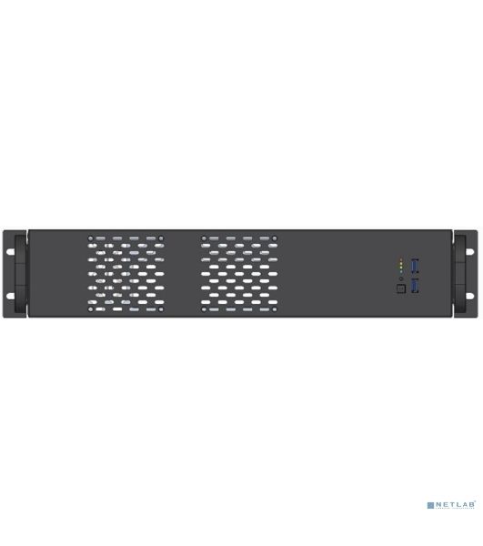 Корпус Procase 2U350-04 (2U Rack server case, черный, без блока питания(PS/2), глубина 350мм, MB 9.6"x9.6" 4 HDD)