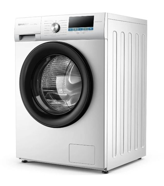 Стиральная машина Sharp ES-FEI712DLZ-W белый, загрузка фронтальная 7 кг, 1200 об/мин, класс A+++