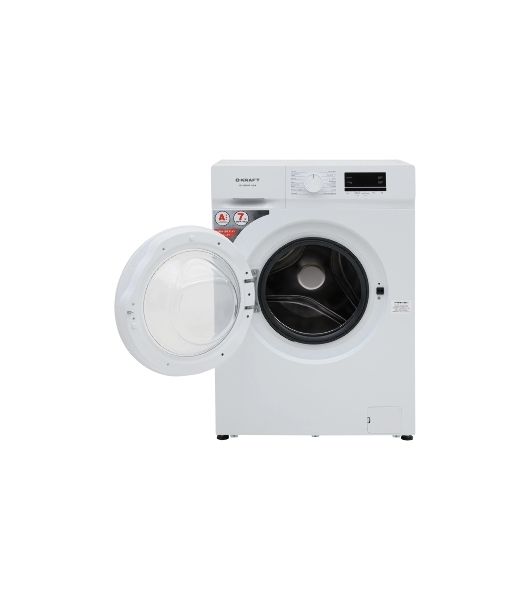 Стиральная машина Kraft KF-MBDS7108W белый, загрузка фронтальная 7 кг, 1000 об/мин, класс: А+++