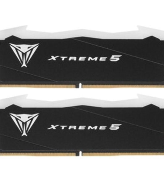 Оперативная память Patriot Viper Xtreme 5 Aurum, DDR5, 32GB (2x16GB), 8000 MHz, CL38, с радиатором, золотистый