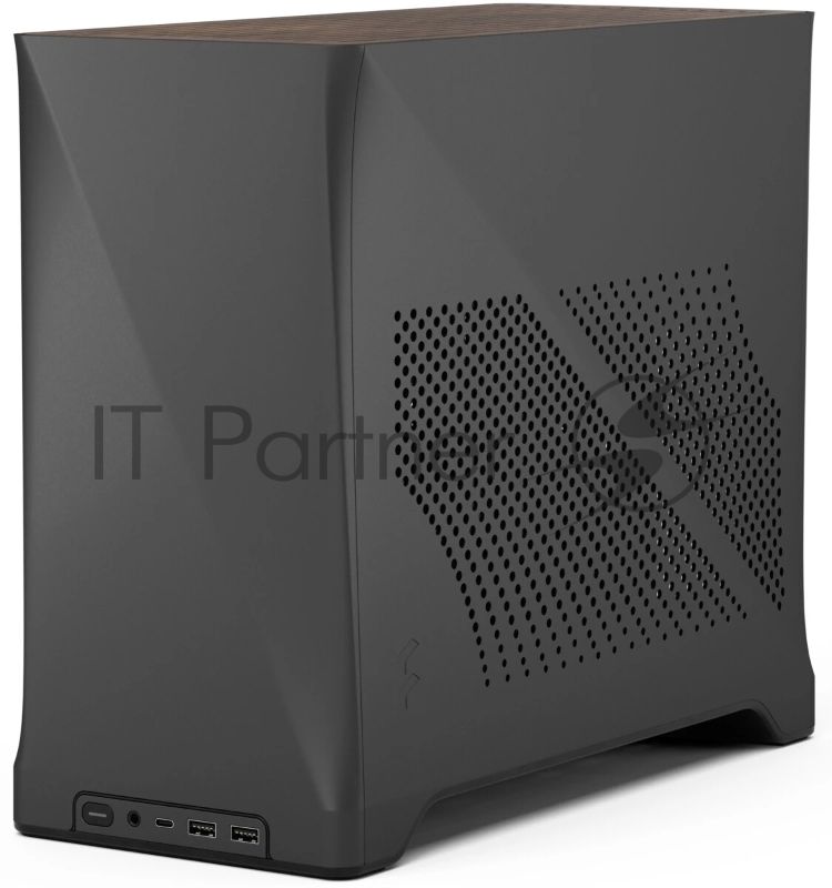 Компьютерный корпус без блока питания Fractal Design Era 2, Mini-Tower, 2x120мм, 2xUSB-A 3.0 + 1xUSB 3.2 Type-C, SFX PSU Support, mITX Charcoal Gray