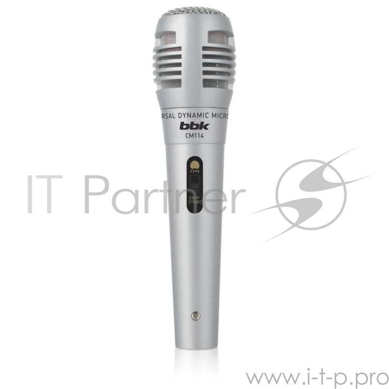 Микрофон BBK CM-114 серебристый