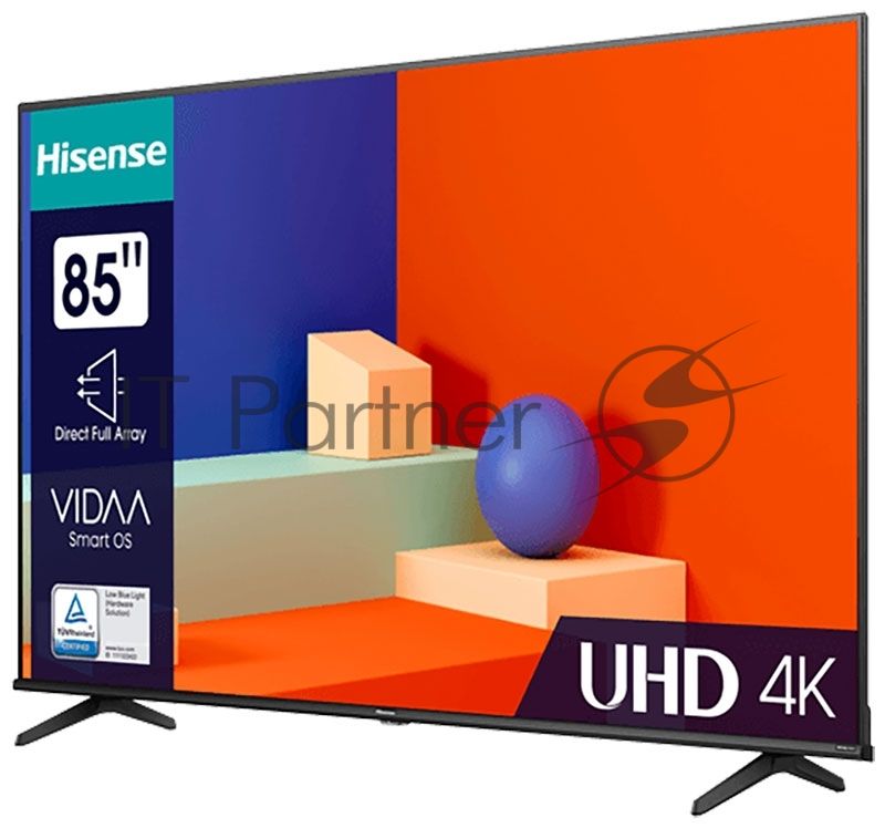 Телевизор Hisense 85" 85A6K черный LED UHD 60Hz Smart