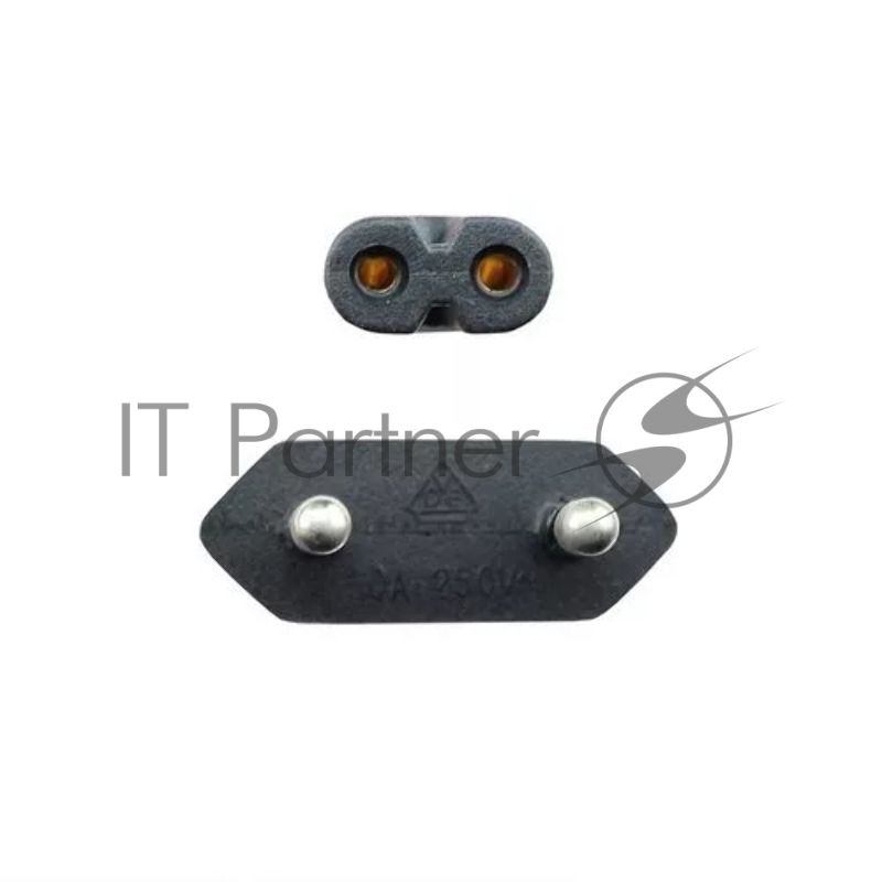 Кабель для аудио-видео техники IEC-320-C7--розетка 220V, 2-pin, 1,8м, медь, VCOM