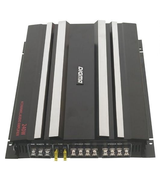 Усилитель автомобильный Digma DCP-400 четырехканальный