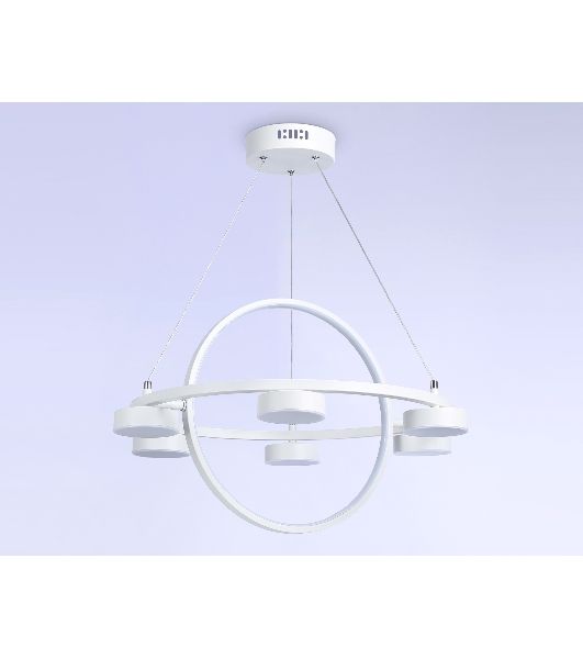 Светильник Ambrella light FL51772/2+6 WH белый 3000K/4200K/6400K 58W D600/380*1200 (ПДУ ИК)