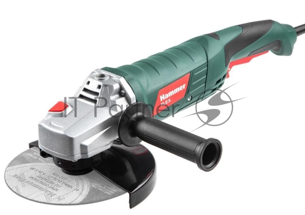 Угловая шлифовальная машина Hammer Flex USM1650D 1650Вт 8000об/мин 180мм