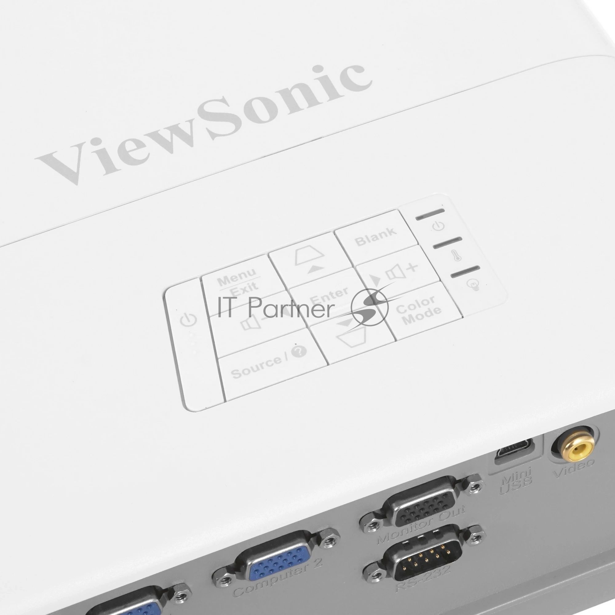 Проектор ViewSonic PA503XP (DLP, XGA 1024x768, 3600Lm, 22000:1, 2xHDMI, 1x2W speaker, 3D Ready, lamp 15000hrs, White, 2.2kg)