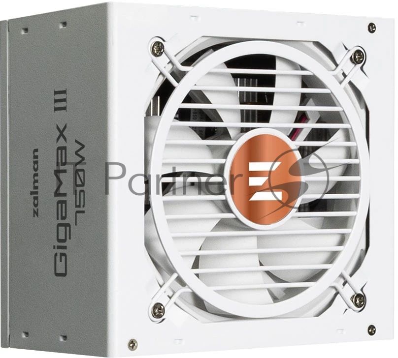 Блок питания Zalman ZM750-GV3 WH, 750W, ATX12V v3.0, Gen 5.0, APFC, 12cm Fan, 80+ Bronze, Retail