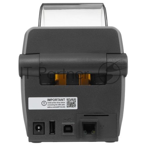 Принтер этикеток термотрансферный Zebra TT ZD220 203 dpi, 102 мм/сек, USB, черный