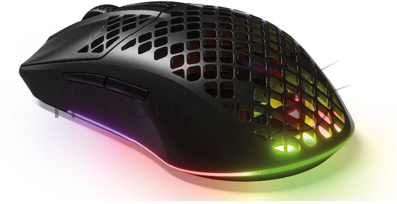 Мышь беспроводная Steelseries Aerox 3 серый оптическая (18000dpi) BT/Radio USB