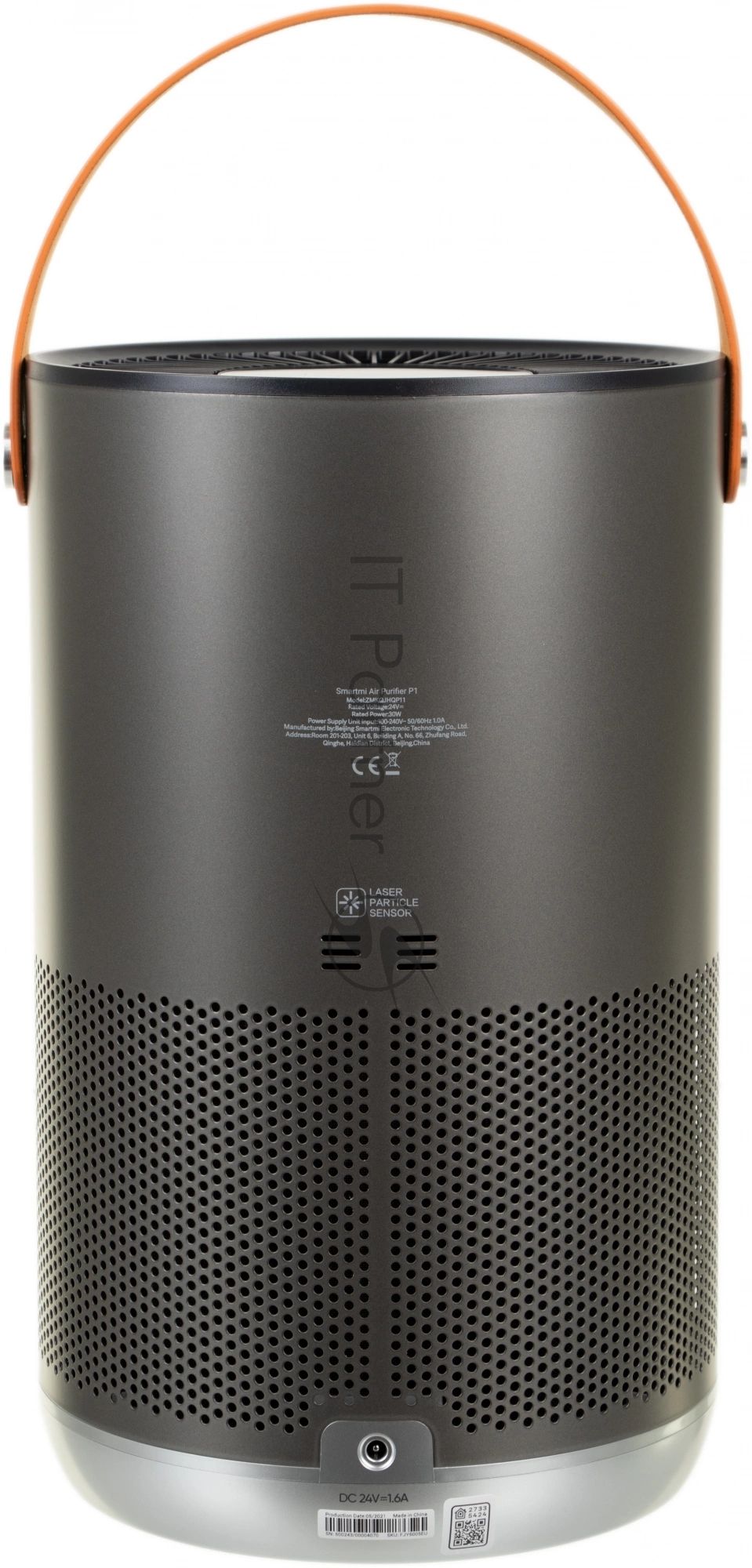 Очиститель воздуха Smartmi Air Purifier P1 ZMKQJHQP11 темно-серый, 30 м², HEPA-фильтр, угольный фильтр, управление со смартфона