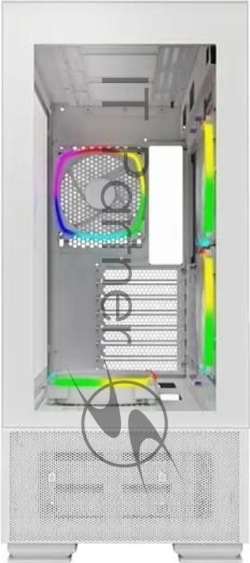 Компьютерный корпус Montech SKY TWO белый без БП ATX 3x140mm 2xUSB3.0 1xUSB3.1 audio bott PSU