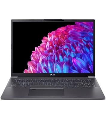 Ноутбук Acer Aspire 16 A16-71M-71FM/16"/OLED/Intel Ultra 7 155H/32GB/1024GB SSD/Intel Arc Graphics/Без ОС/серый/1.64kg