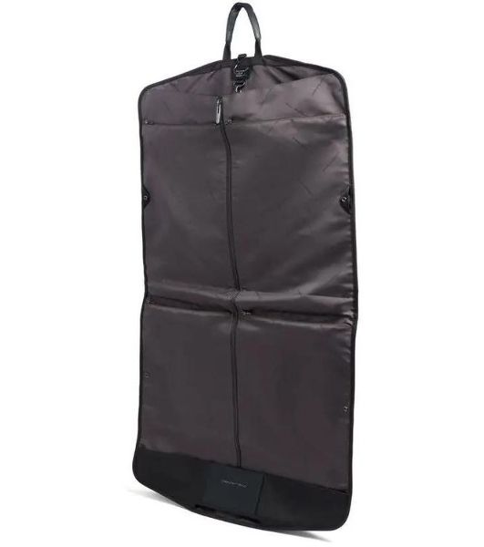 Сумка портплед Piquadro Brief2 PA7047BR2/N черная нейлон/натур.кожа