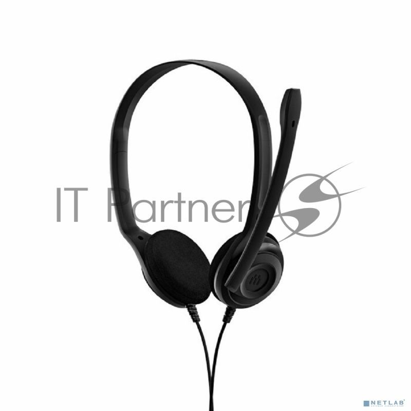 Гарнитура EPOS PC 3 Chat чёрный, проводная, 2 x mini jack 3.5 мм