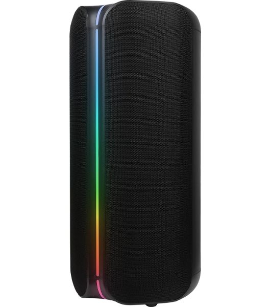 Портативная колонка Ural Болт 64х21 черный 640W 2.0 BT/3.5Jack/USB-C 10м 5200mAh (УРАЛ БОЛТ 64Х21)