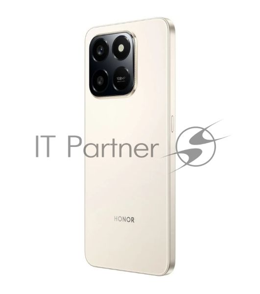 Смартфон HONOR X7d 6/128Gb золотистый