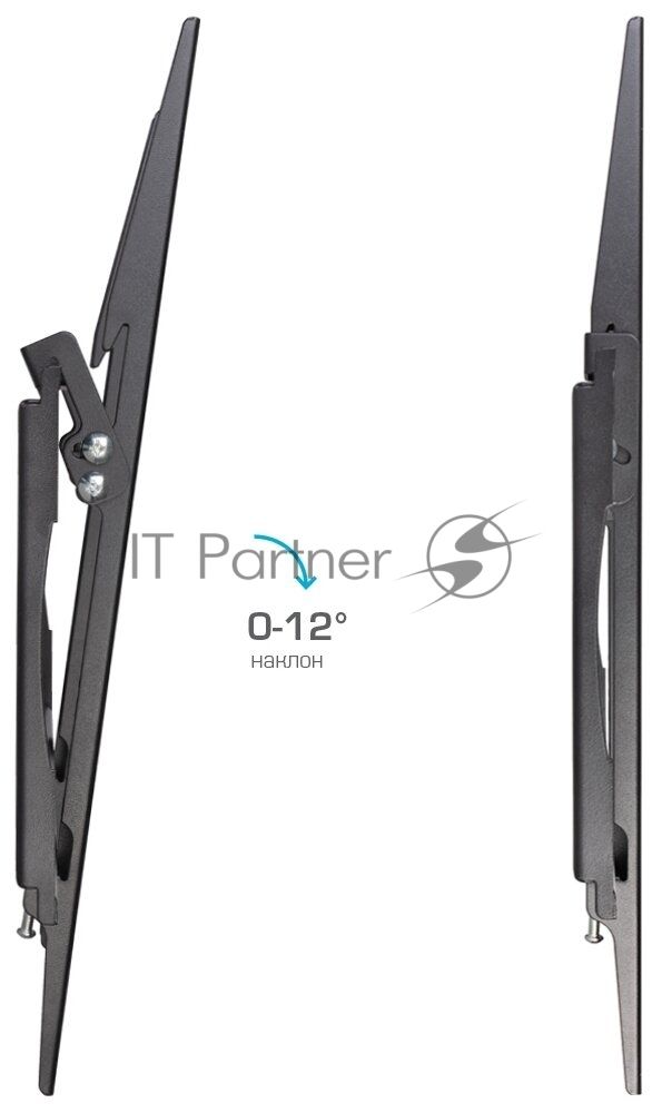 Кронштейн для телевизора Arm Media STEEL-4 черный 22"-65" макс.35кг настенный наклон