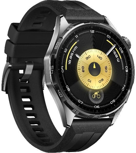 Умные часы Huawei Watch GT 6 ATM-B19, 1.47" AMOLED, Bluetooth, 5ATM, черный