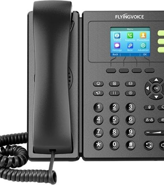 Телефон IP Flyingvoice FIP-11СP черный