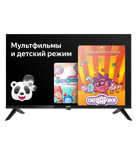 Телевизор BBK 24" 24LEX-7218/TS2C черный LED HD Яндекс ТВ