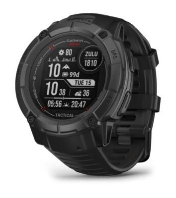Умные часы Garmin Instinct 2X Solar, 1.0" MIP, 5G, Bluetooth, IPX7, черный