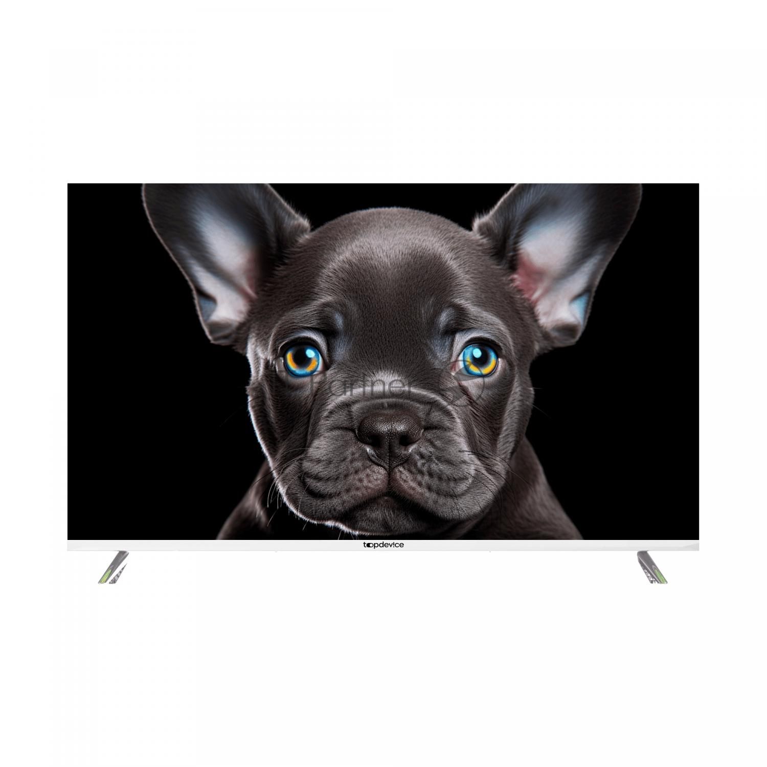 Телевизор TopDevice 43" TDTV43CS08U_WE белый UHD Smart TV Салют 1 5Gb 8Gb