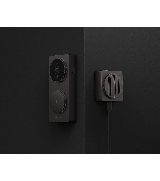 Видеодомофон Aqara Smart Video Doorbell G4, в составе комплекта модели SVD-KIT1 с повторителем Chime Repeater модели SVD-C04