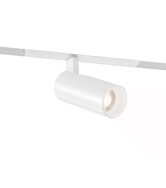 Трековый акцентный светильник Ambrella light GL8010 WH белый IP20 18W 3000-6000K 220V 24° D60*135