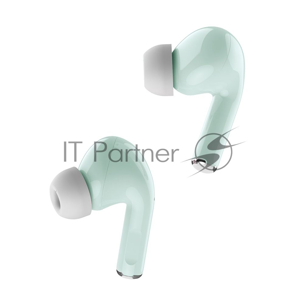 Беспроводные наушники PERO TWS06 COMFORT Light green