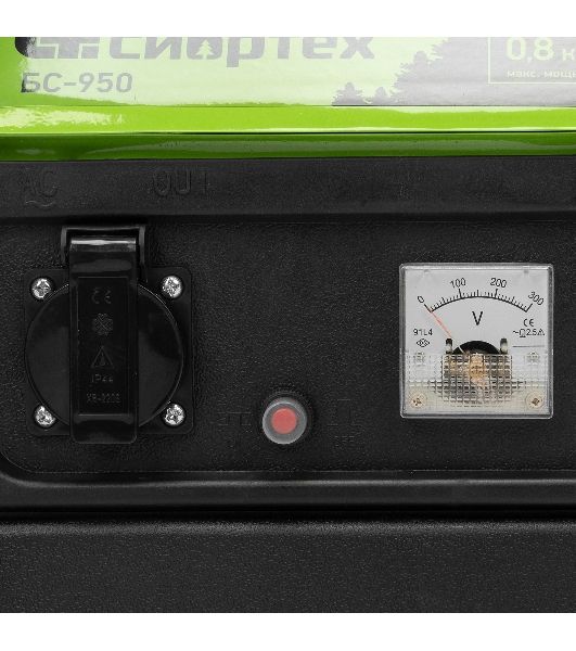 Электрогенератор бензиновый Сибртех БС-950, 0.8 кВт, 65 дБ, 15.5 кг